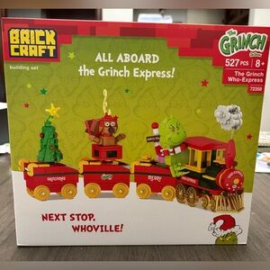 Grinch Express Train Set - Red and Green